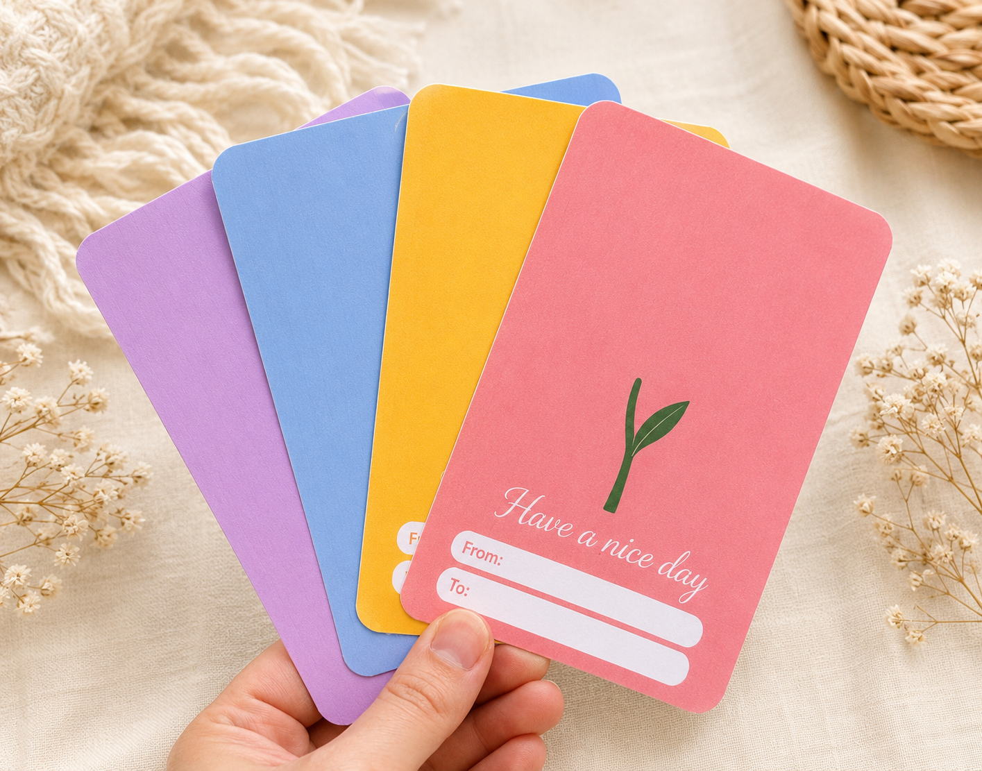 Flower Soap Gift Cards