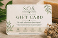 S.O.S. Gift Card – The Perfect Natural Self-Care Gift